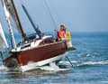 Project Silverrudder: The bowsprit became obsolete due to the extension. In the old configuration, the boat won the Silverrudder in the middle starting group; now it is set to win the big ones