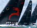 Il TP52 "Beau Geste" di Karl Kwok partecipa all'Admiral's Cup per il Royal Hong Kong Yacht Club.