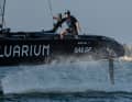 Tra i favoriti per la regata di Dubai: il campione olimpico di 49er e campione di Coppa America Peter Burling con i suoi Kiwi.