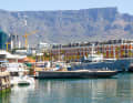 ... in front of the Victoria & Alfred Waterfront christened "Kiboko 4".