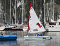 There was also sailing on the Elbe - children and RC sailors had a go in the harbour basin