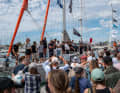 La présentation des skippers participants a suscité un vif intérêt.