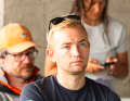 Hendrik Lenz beim Skipper's Briefing.