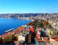A view across the future venue for the Cup in Naples.