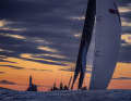 Scène de rêve à la fameuse marque de mi-parcours de la 50e Rolex Fastnet Race