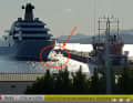 Fierce protest: Ukrainian optics sailors blockaded the mega yacht of Russian oligarch Roman Abramovich in March 2022