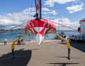 The different foils are clearly recognisable in the frontal view