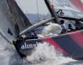 Team Alinghi s'est imposé 5-0 dans son duel avec Emirates Team New Zealand en 2003.