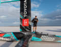 Satisfied, but still hungry: the project is not yet over for Ashby and his team. The New Zealanders want to become even faster and fully utilise the potential of the land yacht