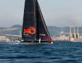 Das Team Alinghi Red Bull Racing beim Training mit einer AC40
