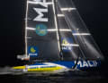 Goodchild reached the finish line at 06:18 local time.