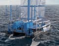 "The SeaCleaners" wants to fish plastic waste out of the sea with the "Manta"