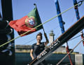 In navigazione con "Paprec Arkéa" nella Ocean Race Europe verso la sua patria portoghese: la professionista della vela e mamma Mariana Lobato.