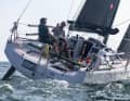 Die Flensburger Dehler "Jin" in einem früheren Vegvisir Race Nyborg.