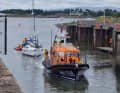 Arrival after more than ten hours: The RNLI station in Fleetwood had deployed its lifeboat, the ‘Harbet’, with a crew of volunteers.