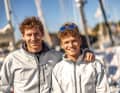 Jungprofis im Aufbruch: Melwin Fink (r.) und Lennart Burke