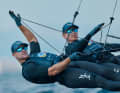Jakob Meggendorfer und Andreas Spranger starten als Dritte ins WM-Medaillenfinale der 49er.