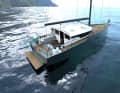 The cockpit is deep and well-proportioned. And it is on one continuous level with the deck saloon