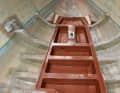 A steel floor assembly has advantages and disadvantages