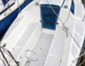 The hull makes a good impression, is dry and was polished above the waterline in 2023