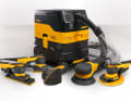 Good extraction during sanding protects health and the environment and extends the service life of the abrasive