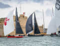 Magnificent regatta scenario off Malta