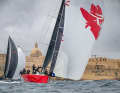 "Red Bandit" beim Start vor Valletta