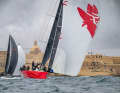 ... et a remporté le classement général de la Rolex Middle Sea Race.