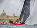 "Red Bandit" in front of a magnificent backdrop