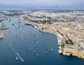 L'inizio della scorsa edizione visto dall'alto grazie alle riprese con il drone del fotografo Rolex Kurt Arrigo.