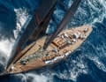 Die "Svea" hatte beim letztjährigen Maxi Yacht Rolex Cup in ihrer Klasse die Nase vorn. Dazu gehört auch die Aerodynamik der an Deck liegenden Crew