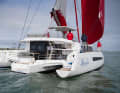 The raised steering position with seating area on the cabin roof sets the Neel apart from the competition - and of course its three hulls, of which the two outer ones are quite narrow