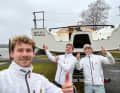 He has already been working in the background for a year in the team of Lennart Burke and Melwin Fink