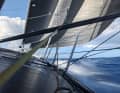 Fabrice Amedeos "Nexans – Art & Fenêtres" im Transat Jacques Vabre