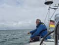 A bordo c'è il proprietario Norbert Pietsch. L'esperto skipper gode della piena fiducia di sua moglie.