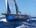 Il JP54 "Notre Mediterranée-Ville" progettato da Verdier è navigato da Jean-Pierre Dick e Fabien Baron.