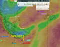 La position de la flotte à 11:00 UTC le 8 février 2024