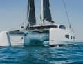 Outremer 52: This model developed by VPLP incorporates the concentrated experience of the market leader for performance catamarans. According to the data and first impressions, it is a promising synthesis, combining the best of the Outremer 51 and 55 in one boat. The 52 proved what it can do in the YACHT test, which will be published shortly: sail 200-metre times with ease and spoil the crew with every comfort. Hull length 15.73 m; beam 7.90 m; draught 0.95 m; weight 12.5 tonnes; sail area 135 m2; sail carrying capacity 5.0; ex-shipyard price 1,428,000 euros