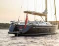 Richard Hadida's "Lush" is a 27 metre Oyster 885 built for long voyages and designed for a balance between performance and comfort.