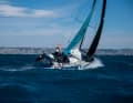Al posto della prima regata in solitario, il nuovo arrivato dei mini 6.50 Jannes Llull naviga in una delle qualificazioni per la Transat 2027.