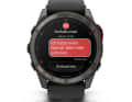 Using the InReach system, the Fenix can make emergency calls and send text messages even without a mobile phone network