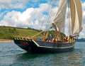 The huge rig is modelled on the original. It can be operated by a small crew