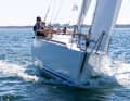 Uta Ihlenburg’s “Galizia” came second in the Bäder regatta.