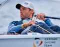 Germany's best Ilca 7 helmsman Philipp Buhl.