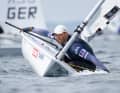Three-time Olympian and Laser World Champion Philipp Buhl: Here in action at Kieler Woche, one of the challengers at the Championship of Champions next weekend.