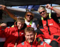 Nur für den Prolog sind wie auch in anderen Teams mit Bootseigner Joachim Wünning (Leonberg) und Sebastian Dziwisch (Fehmarn) zwei Atlantik-erfahrene Mitstreiter mit an Bord.