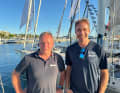 YACHT-Redakteur Michael Good (l.) und YACHT-Chefredakteur Martin Hager (r.) berichten vom Cannes Yachting Festival: Wie hat sich die Messe weiterentwickelt? Welche Trend gibt es? Welche Premieren sollten sich Besucher nicht entgehen lassen?