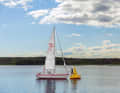 From Wismar, the skipper of Midsummersail 2023 logged 900 nautical miles to the yellow buoy in Törehamn.