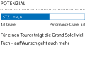 1 Dimensionslose Zahl. Berechnung: 2√S/3√V. Je höher der Wert, desto mehr Segelfläche (S) hat das Schiff in Relation zur Verdrängung (V)