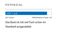 1 Dimensionslose Zahl. Berechnung: 2√S/3√V. Je höher der Wert, desto mehr Segelfläche (S) hat das Schiff in Relation zur Verdrängung (V).